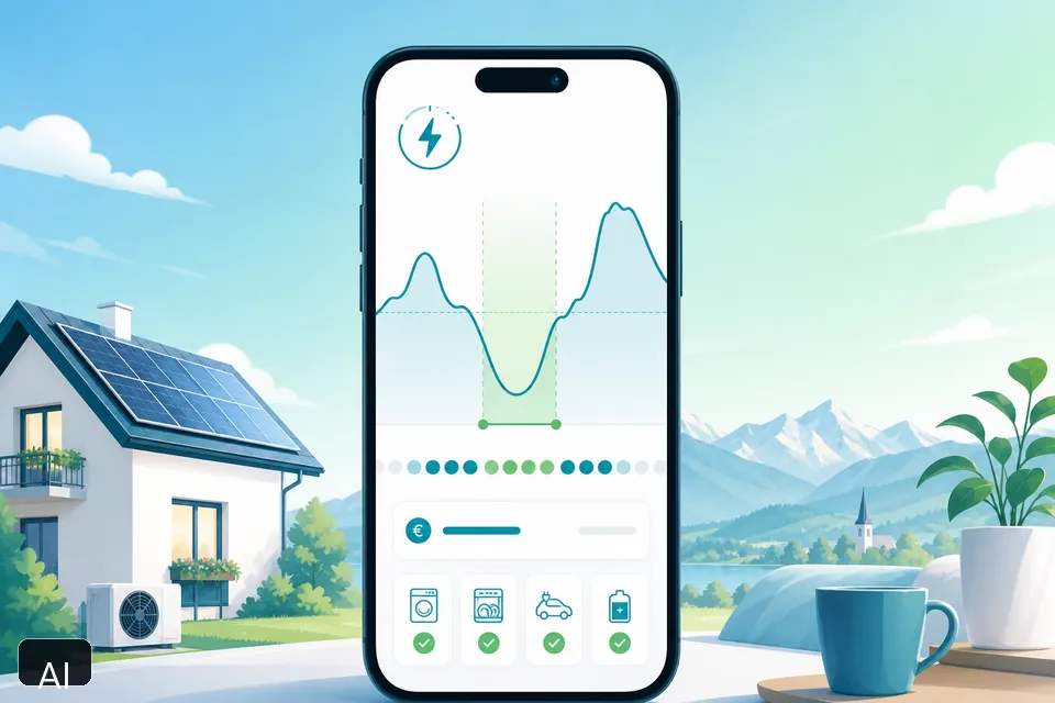 Smartphone mit Sparvo-Preisübersicht